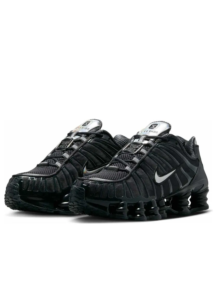 Кроссовки (WMNS) Nike Shox TL 'Off Noir Silver' — изображение 3 из 6, черный
