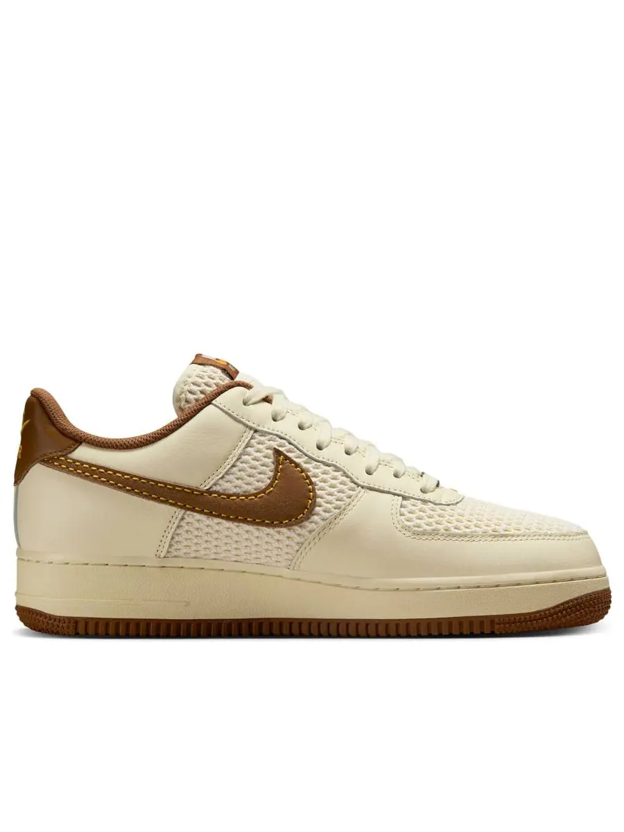 Кроссовки Nike Air Force 1 Low 'Coconut Milk Canyon Gold' — изображение 2 из 6, бежевый