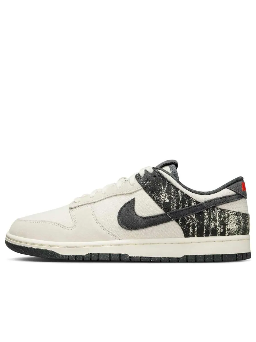 Кроссовки Nike Dunk Low Retro SE 'Pale Ivory Picante Red' — изображение 1 из 6, бежевый