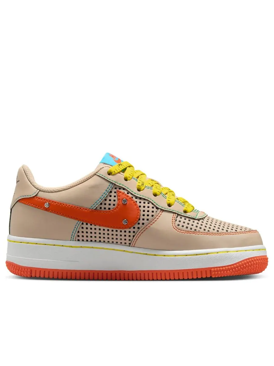 Кроссовки (GS) Nike Air Force 1 Low 'D.I.Y. Diorama' — изображение 2 из 6, бежевый