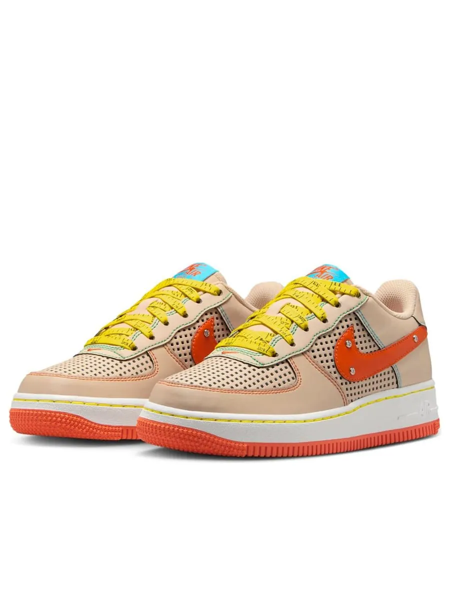 Кроссовки (GS) Nike Air Force 1 Low 'D.I.Y. Diorama' — изображение 3 из 6, бежевый