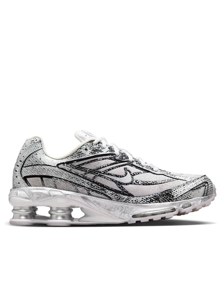 Кроссовки Nike Shox Ride 2 'Metallic Platinum' — изображение 2 из 6, серебряный