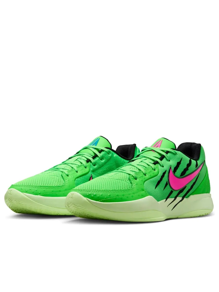 Кроссовки Nike Ja 2 NRG 'Scratch Green Pink' — изображение 3 из 6, зеленый