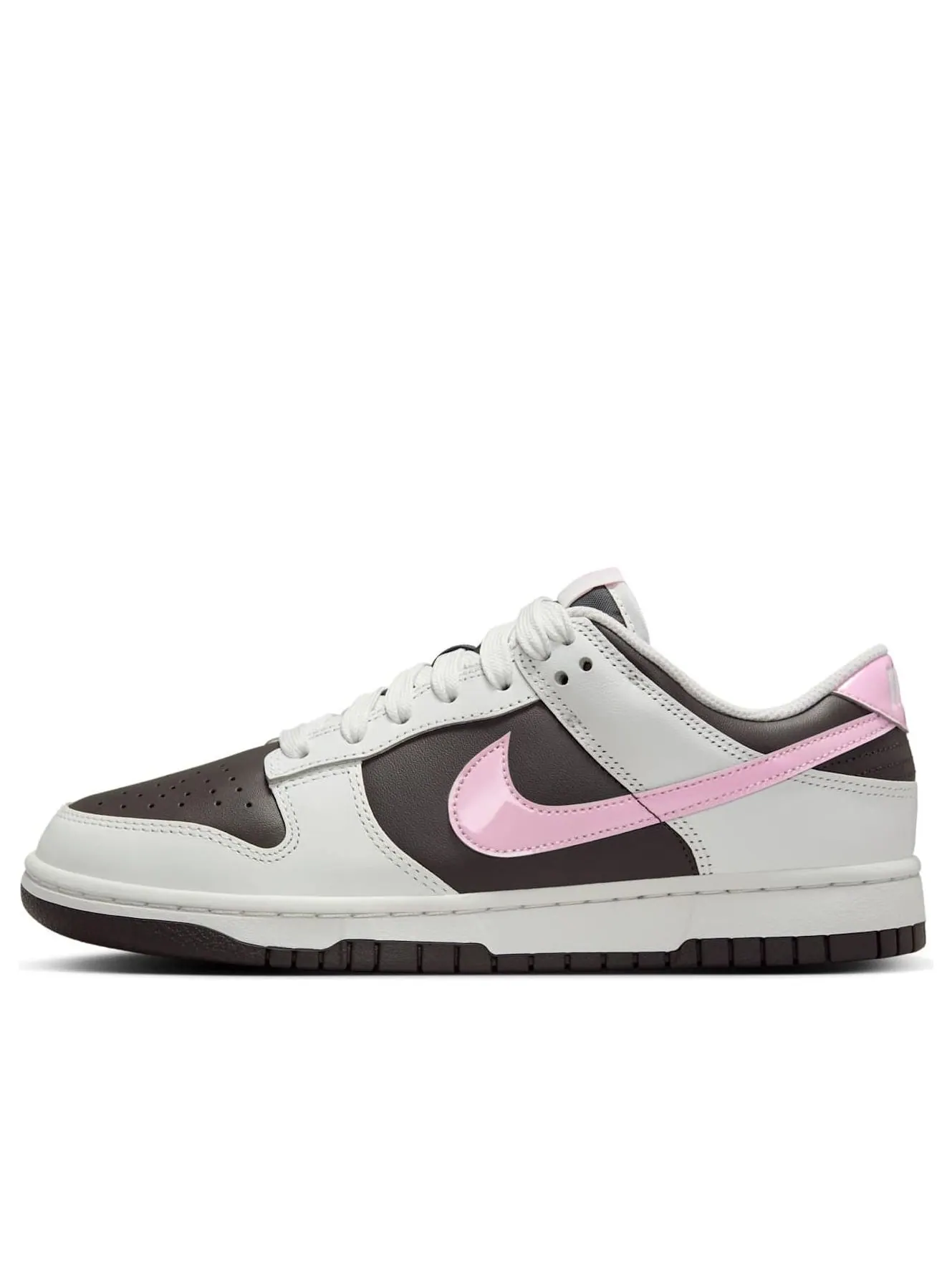 Nike Dunk Low 'Pink Swoosh' — изображение 1 из 7, белый/розовый