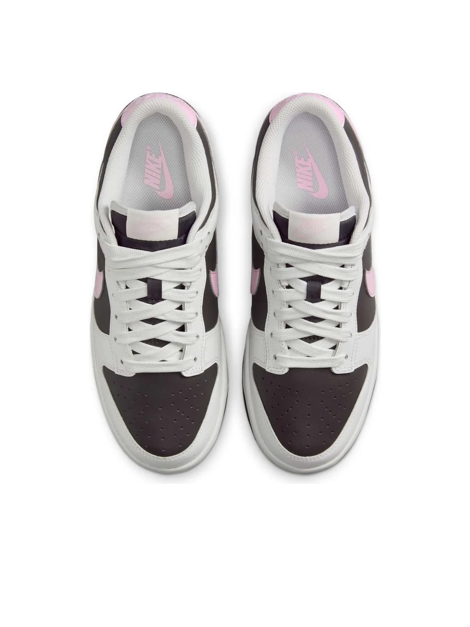 Кроссовки Nike Dunk Low 'Pink Swoosh' — изображение 2 из 6, белый