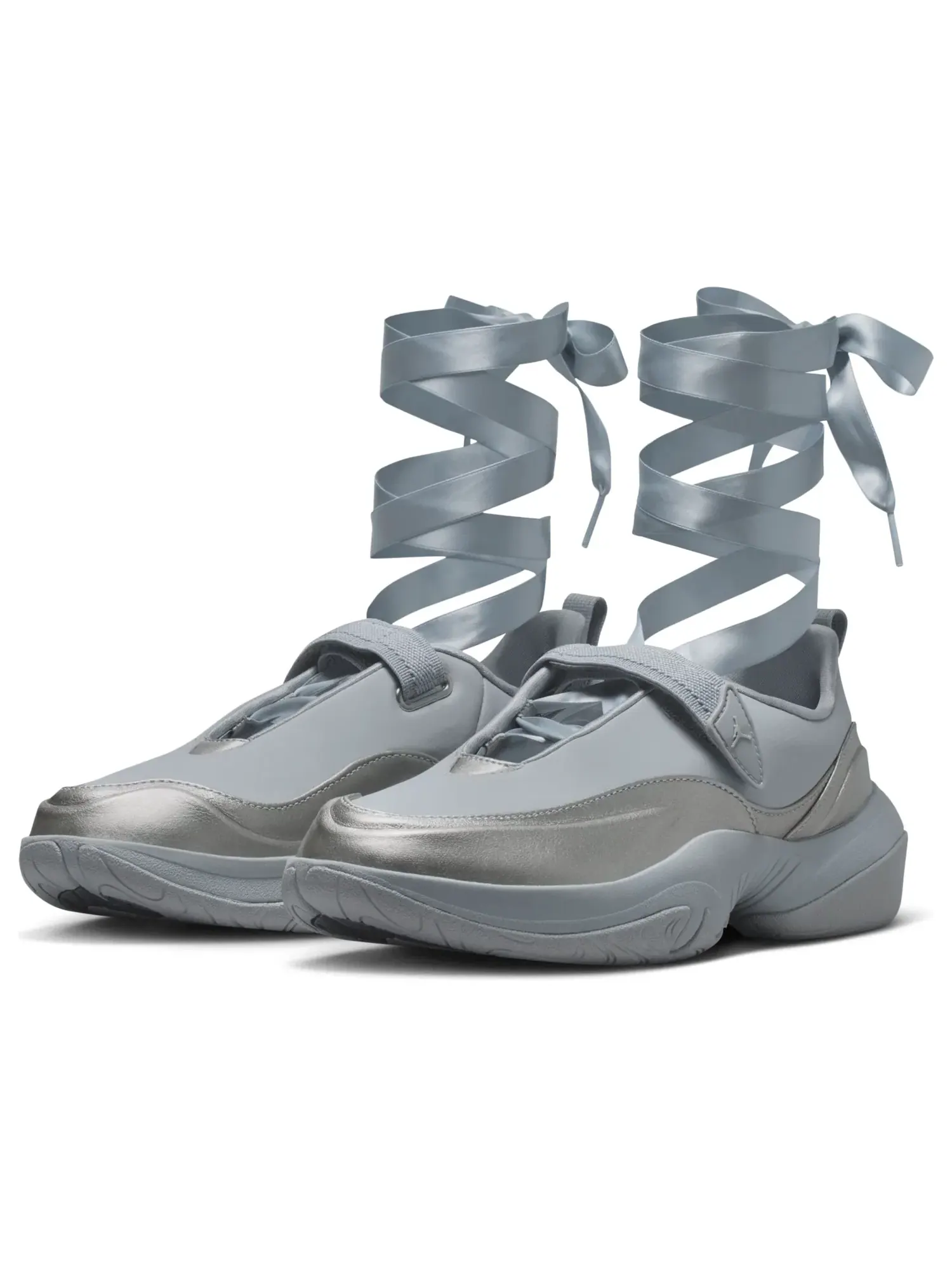 Кроссовки Air Jordan Pointe 'Metallic Silver Smoke Grey' B8597-002 — изображение 5 из 7, серебряный