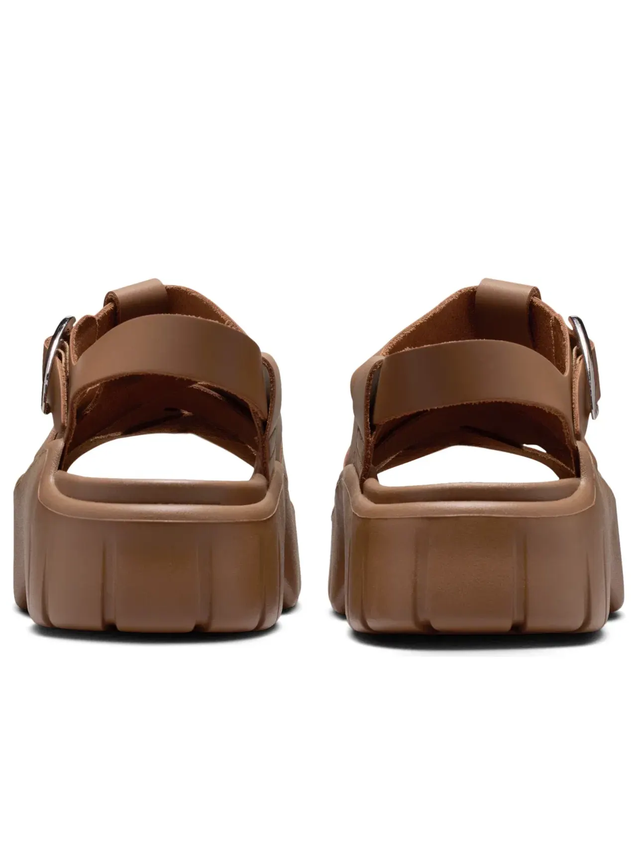 Женские сандалии с открытым носком на платформе Air Jordan Willow Light British Tan — изображение 4 из 7, бежевый