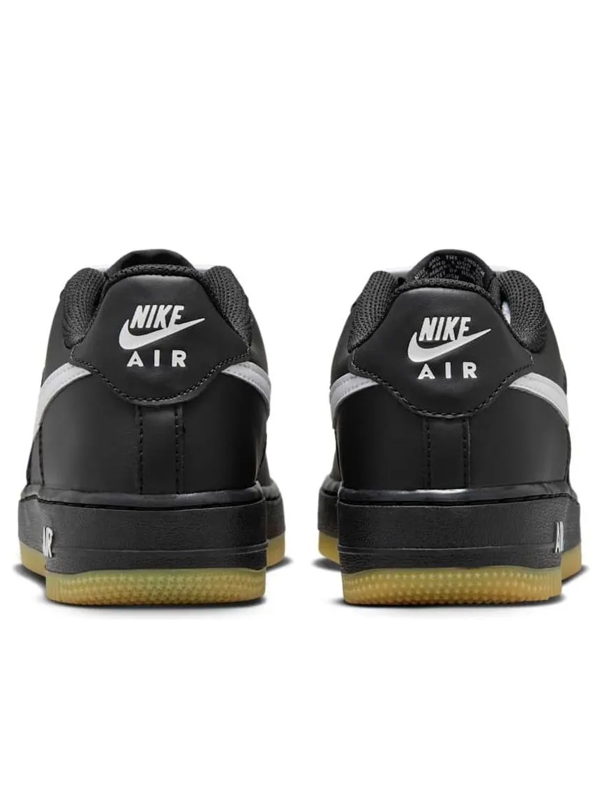 Кроссовки (GS) Nike Air Force 1 LV8 'Black White Gum' — изображение 5 из 6, черный