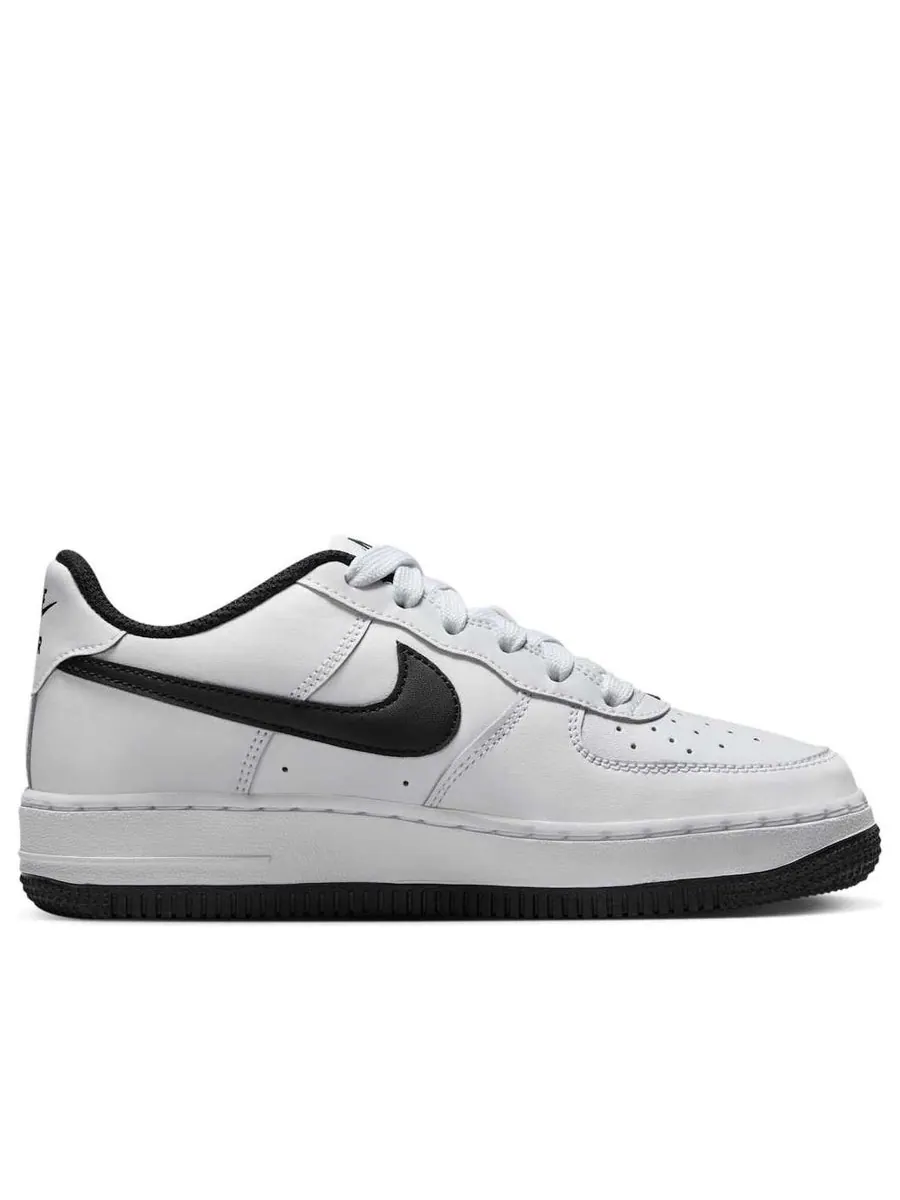 Кроссовки (GS) Nike Air Force 1 LV8 'White Black' — изображение 2 из 6, белый