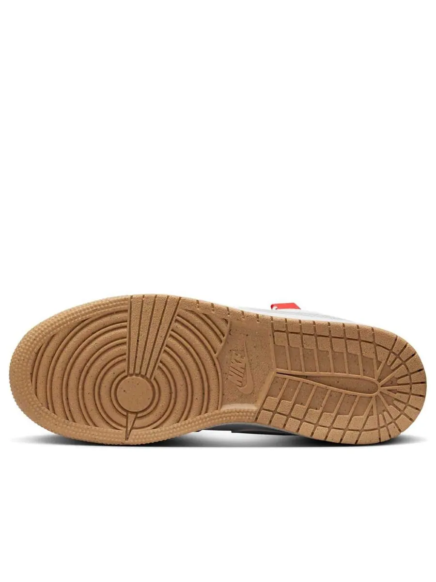 Кроссовки (GS) Air Jordan 1 Low 'Mushroom' — изображение 6 из 6, бежевый