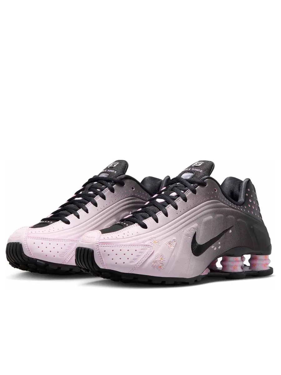 Кроссовки (WMNS) Nike Shox R4 'Sakura' — изображение 3 из 6, розовый
