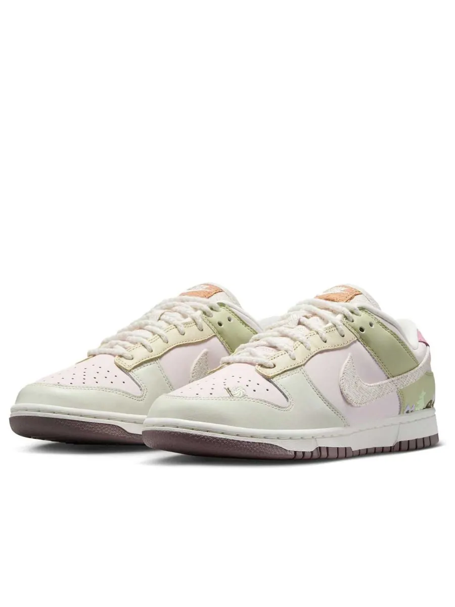 Кроссовки (WMNS) Nike Dunk Low 'Mushroom' — изображение 3 из 6, розовый