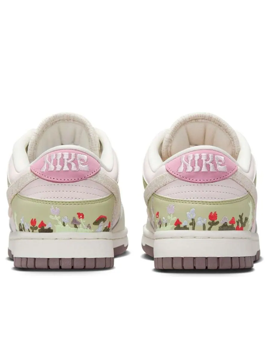 Кроссовки (WMNS) Nike Dunk Low 'Mushroom' — изображение 5 из 6, розовый