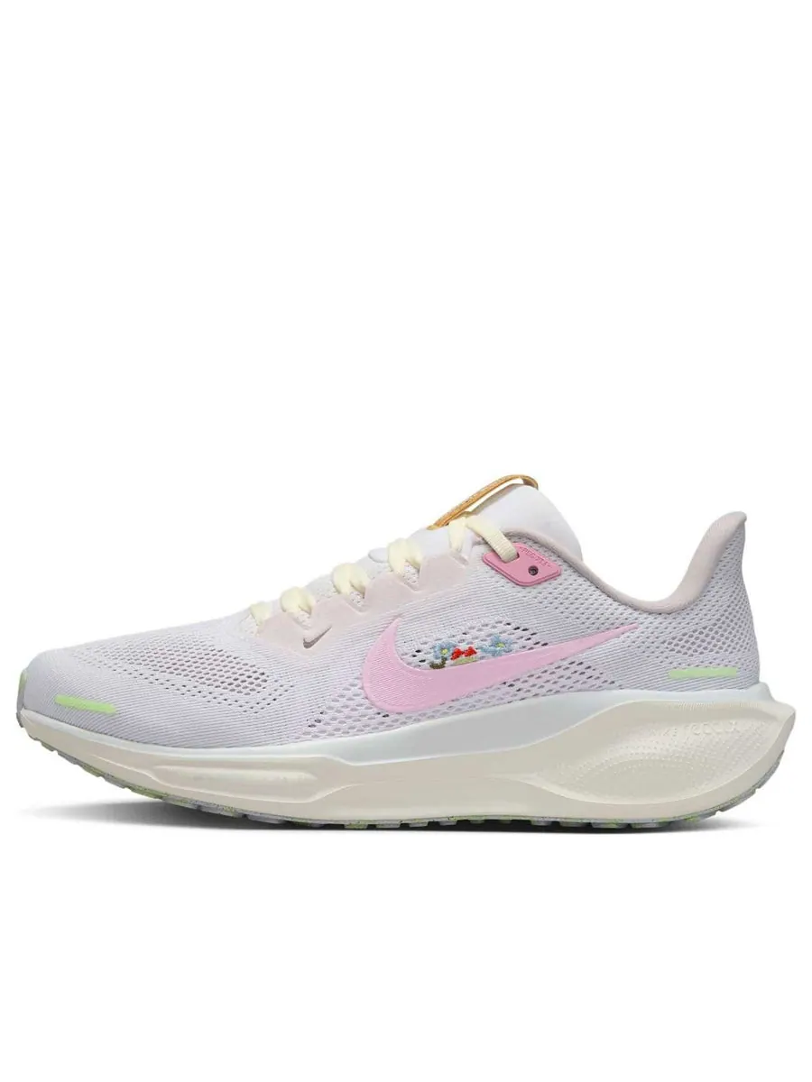 Кроссовки (WMNS) Nike Air Zoom Pegasus 41 'White Sail Pink Foam' — изображение 1 из 6, белый