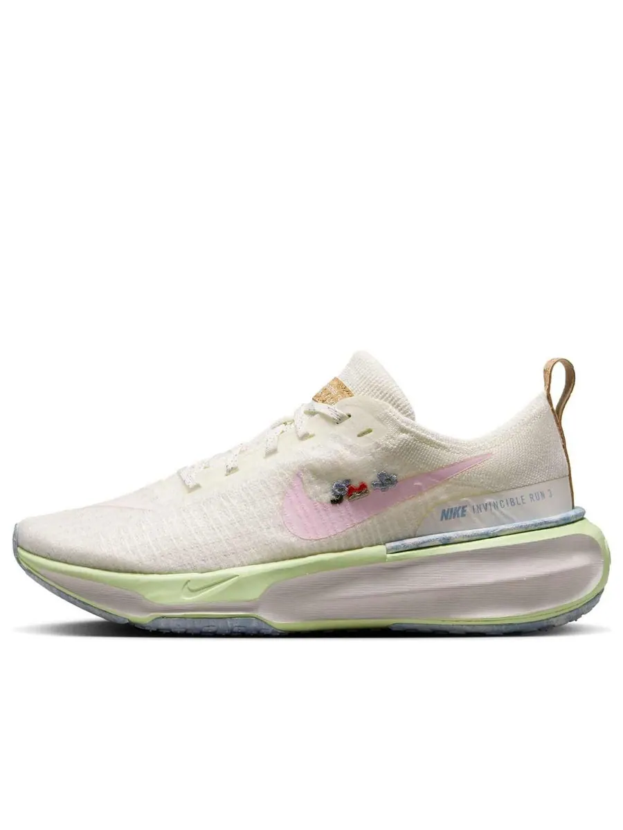 Кроссовки (WMNS) Nike ZoomX Invincible Run 3 'Sail Pink Foam Barely Volt' — изображение 1 из 6, бежевый