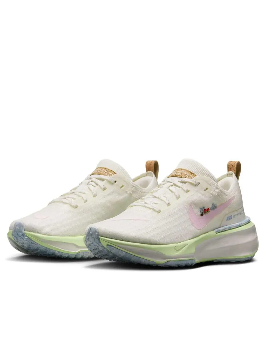 Кроссовки (WMNS) Nike ZoomX Invincible Run 3 'Sail Pink Foam Barely Volt' — изображение 3 из 6, бежевый