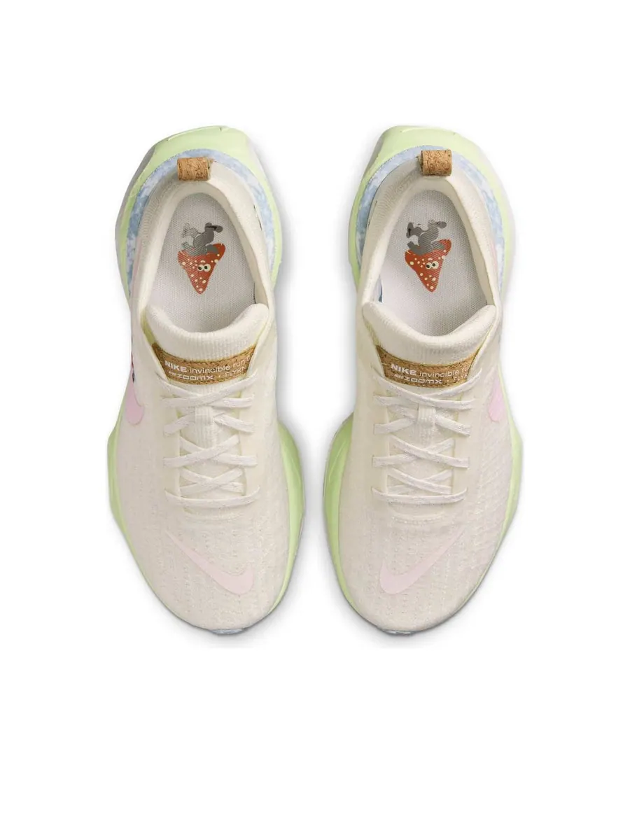 Кроссовки (WMNS) Nike ZoomX Invincible Run 3 'Sail Pink Foam Barely Volt' — изображение 4 из 6, бежевый