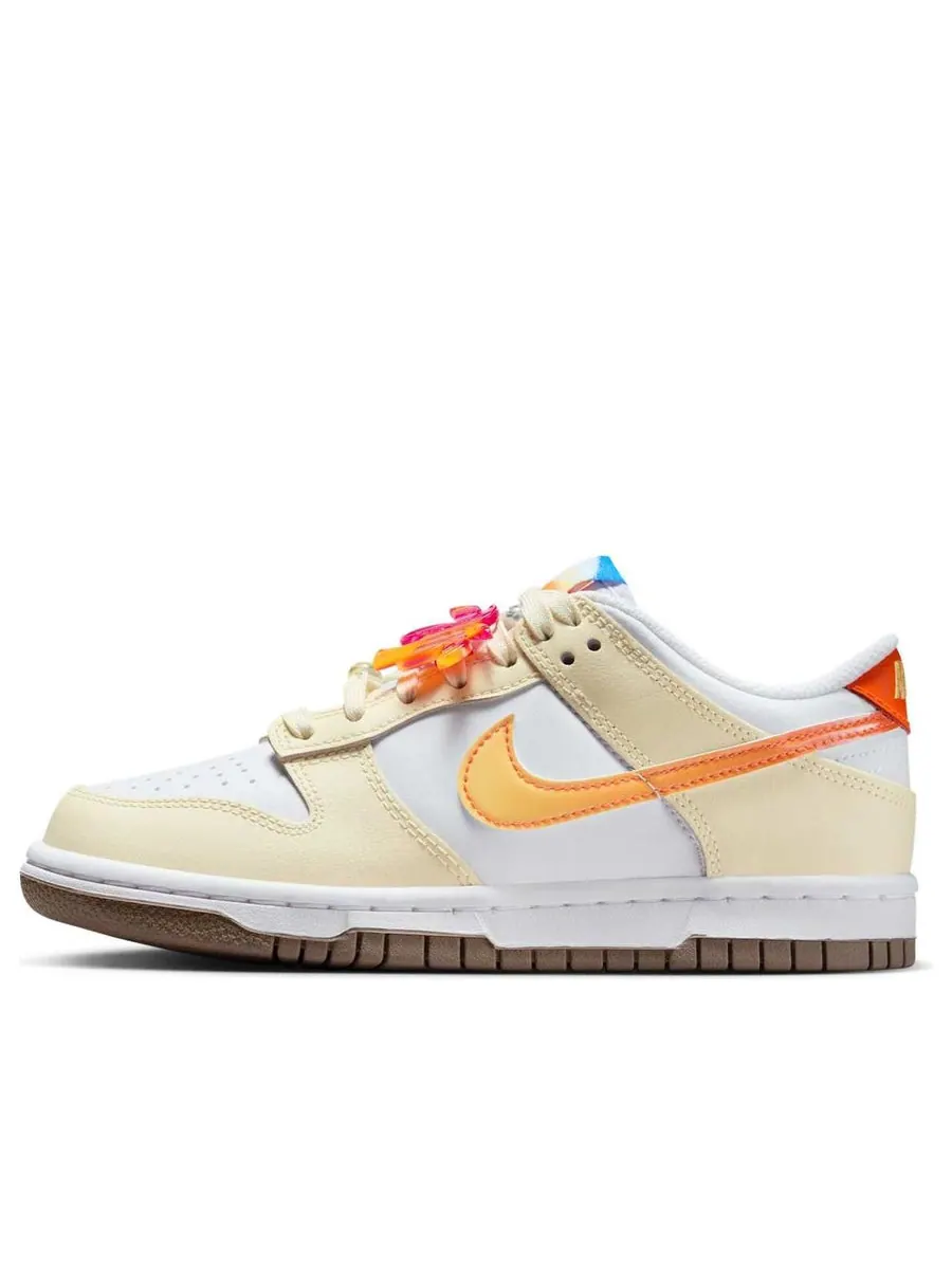 Кроссовки (GS) Nike Dunk Low 'Beach' — изображение 1 из 6, белый