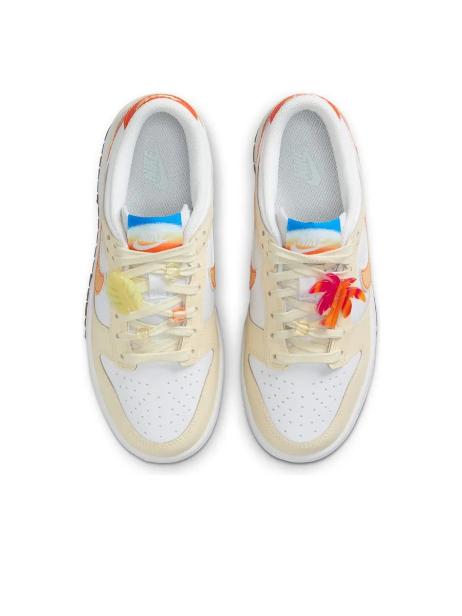 Кроссовки (GS) Nike Dunk Low 'Beach' — изображение 4 из 6, белый