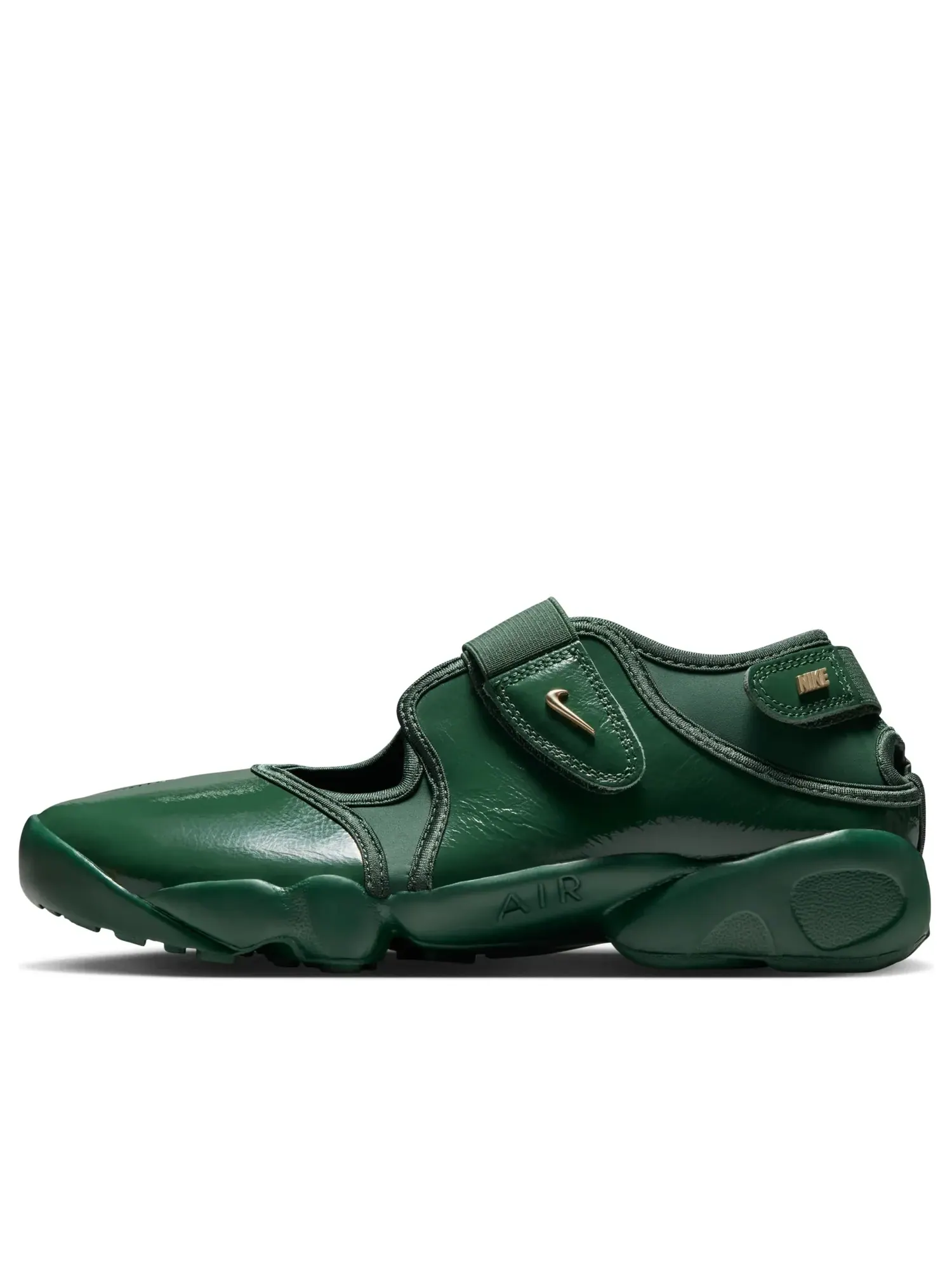Кроссовки (WMNS) Nike Air Rift 'Fir Metallic Gold' — изображение 1 из 6, зеленый