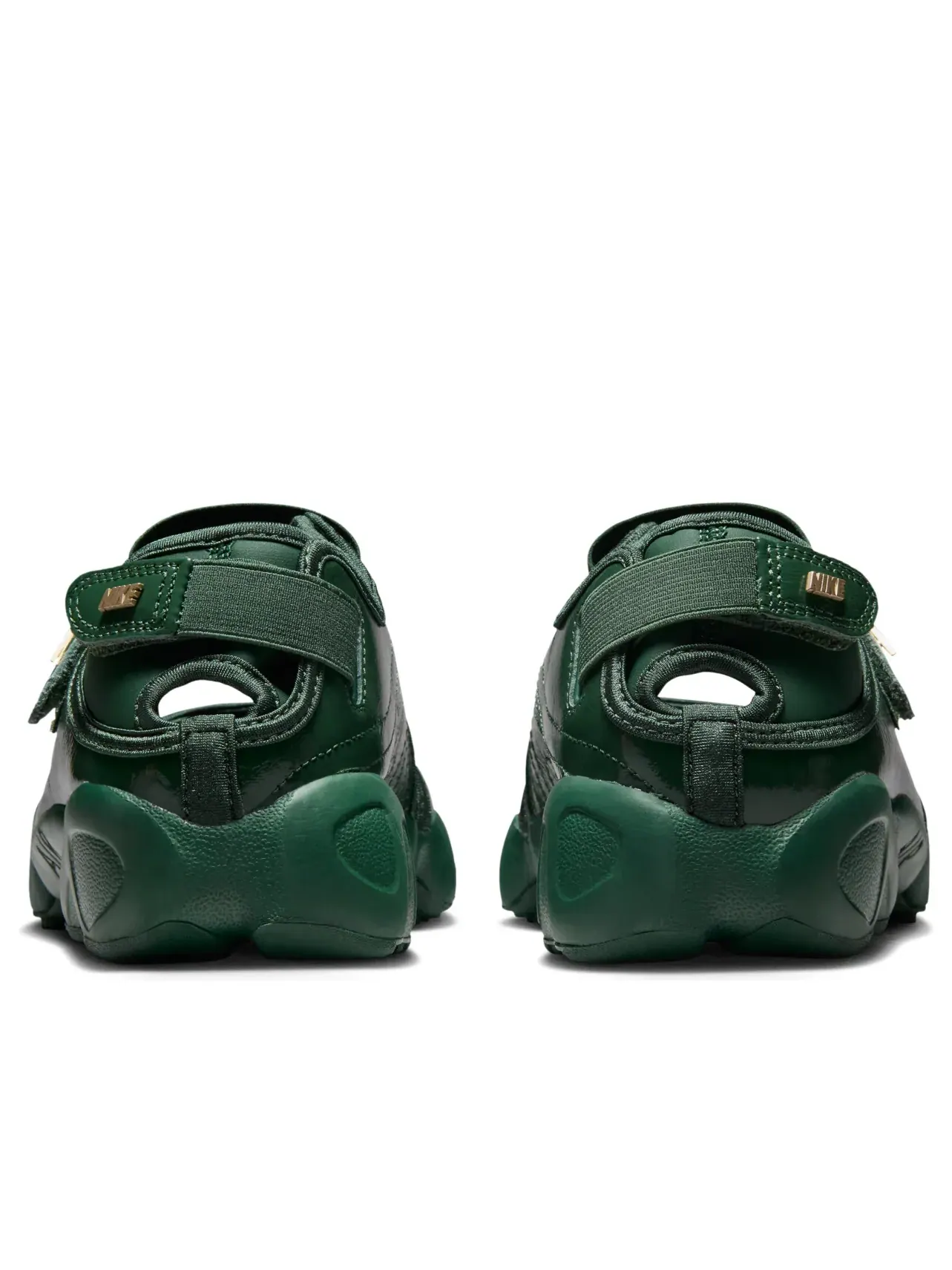 Кроссовки (WMNS) Nike Air Rift 'Fir Metallic Gold' — изображение 3 из 6, зеленый
