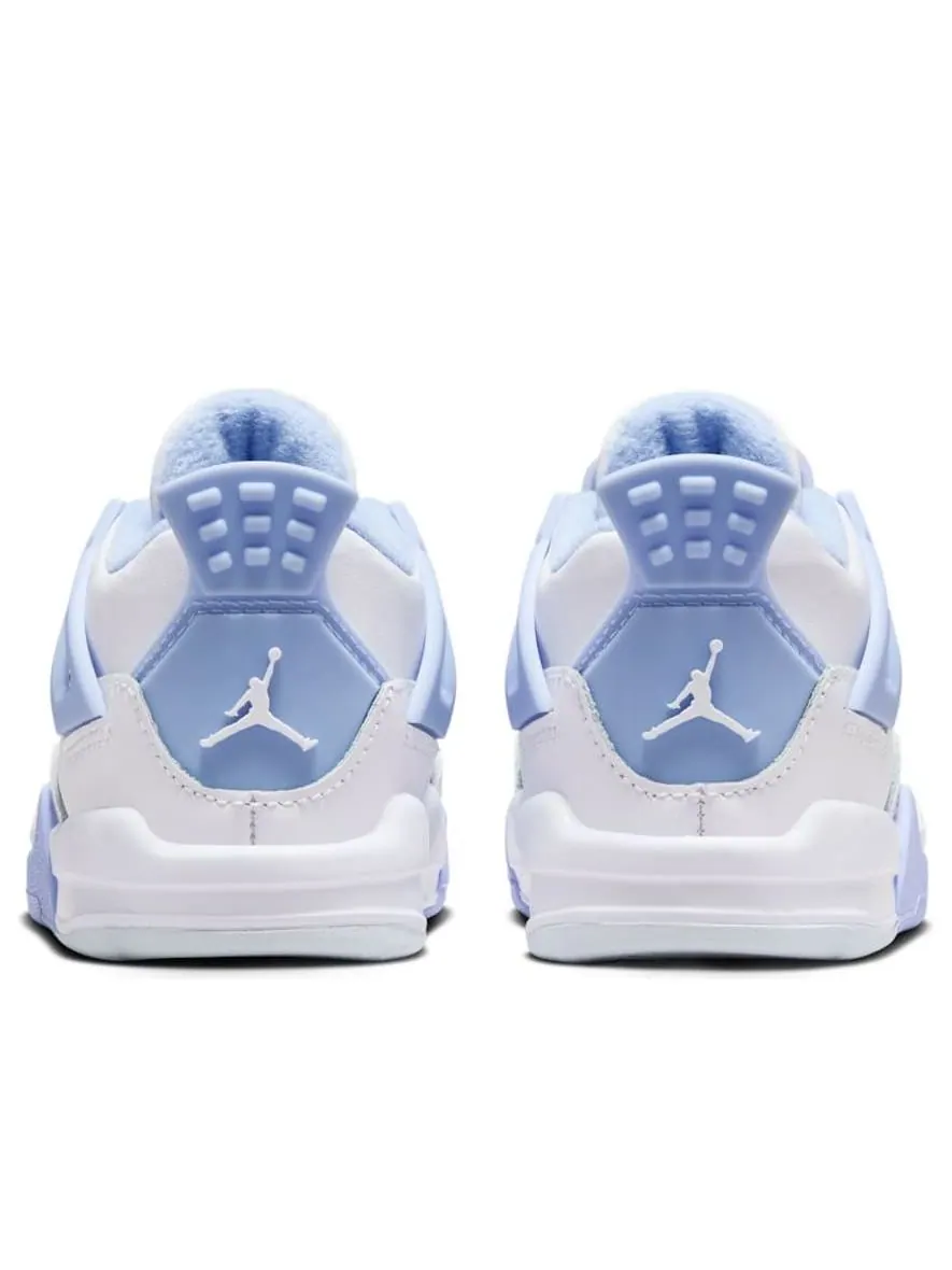 Кроссовки (TD) Air Jordan 4 Retro 'Forget Me Not' — изображение 5 из 6, белый