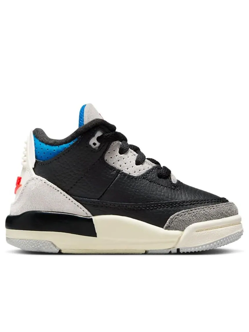 Кроссовки (TD) Air Jordan 3 Retro OG 'Rare Air' — изображение 2 из 6, черный