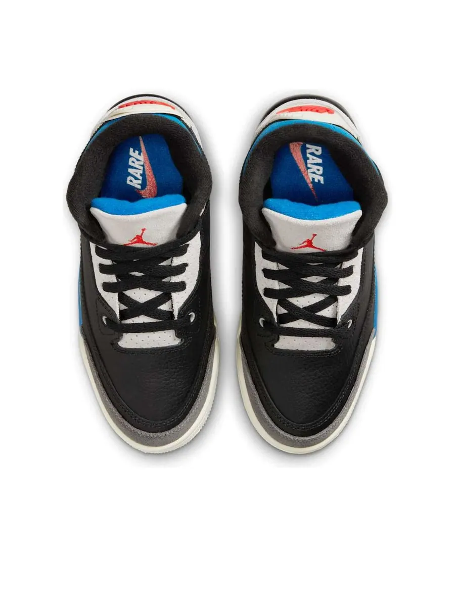 Кроссовки (PS) Air Jordan 3 Retro OG 'Rare Air' — изображение 4 из 6, черный