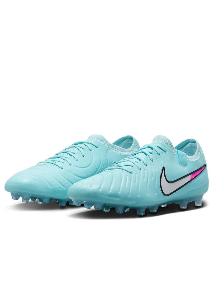 Кроссовки Nike Tiempo Legend 10 Elite AG Pro 'Prism Refresh Pack Copa White' — изображение 3 из 6, бирюзовый