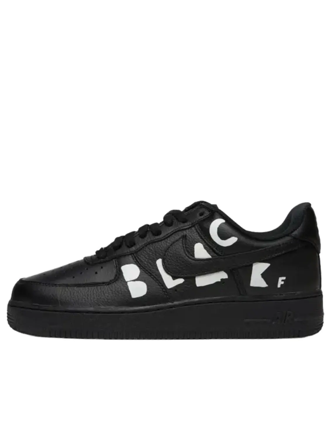 Кроссовки Nike x COMME des GARCONS Air Force 1 Low Retro SP 'Black' — изображение 1 из 4, черный