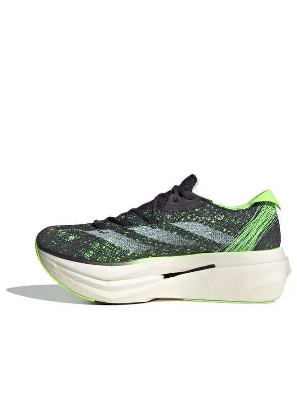 Кроссовки adizero prime x 2.0 со шнурками Adidas — изображение 1 из 4, черный/зеленый/бежевый