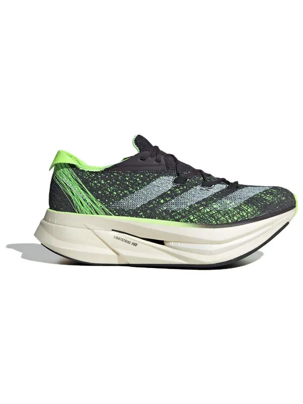 Кроссовки adizero prime x 2.0 со шнурками Adidas — изображение 2 из 4, черный/зеленый/бежевый