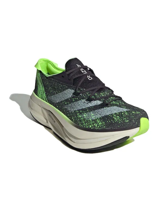 Кроссовки adizero prime x 2.0 со шнурками Adidas — изображение 3 из 4, черный/зеленый/бежевый
