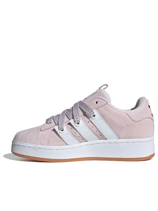 Кроссовки оригиналы superstar xlg Adidas — изображение 1 из 3, розовый/белый