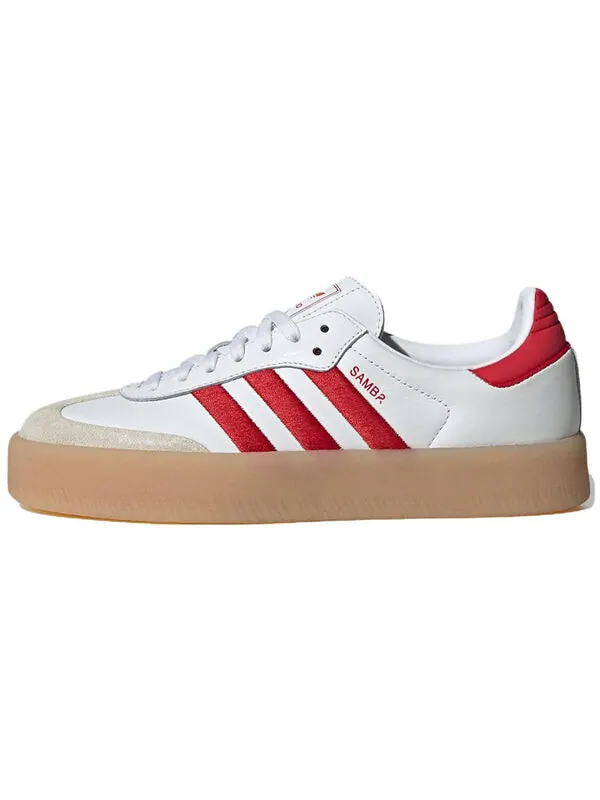 Кроссовки самбэ Adidas — изображение 2 из 4, белый//белый