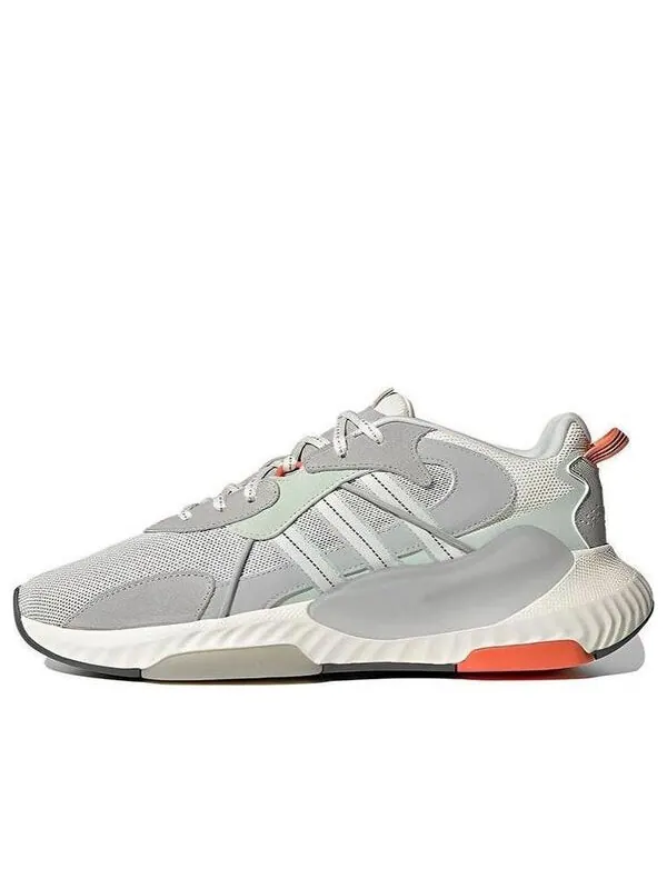 Кроссовки оригинальные кеды hi tail Adidas — изображение 1 из 4, серый/оранжевый