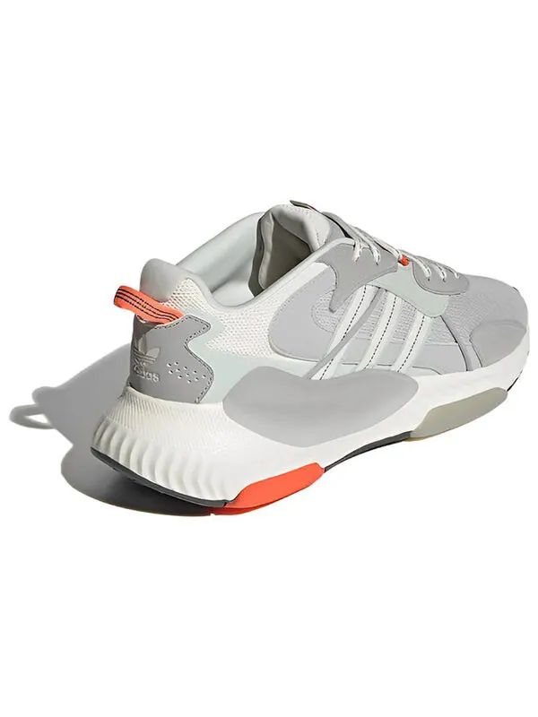 Кроссовки оригинальные кеды hi tail Adidas — изображение 3 из 4, серый/оранжевый