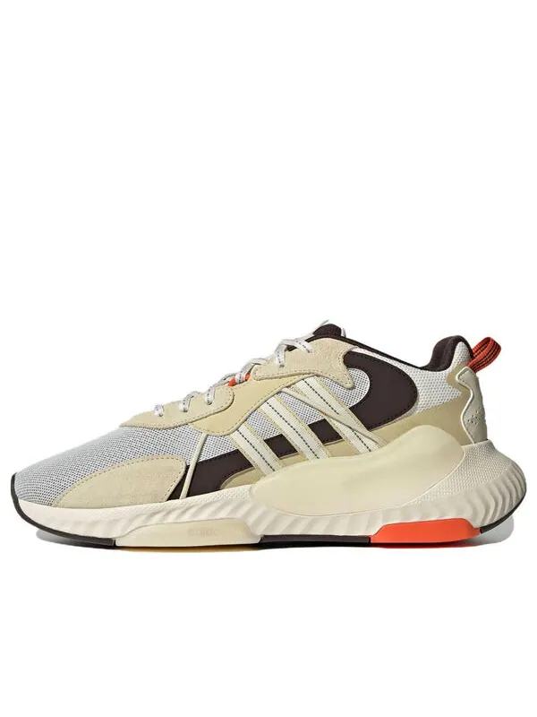 Кроссовки оригинальные туфли с высоким хвостом Adidas — изображение 1 из 4, бежевый/серый/черный
