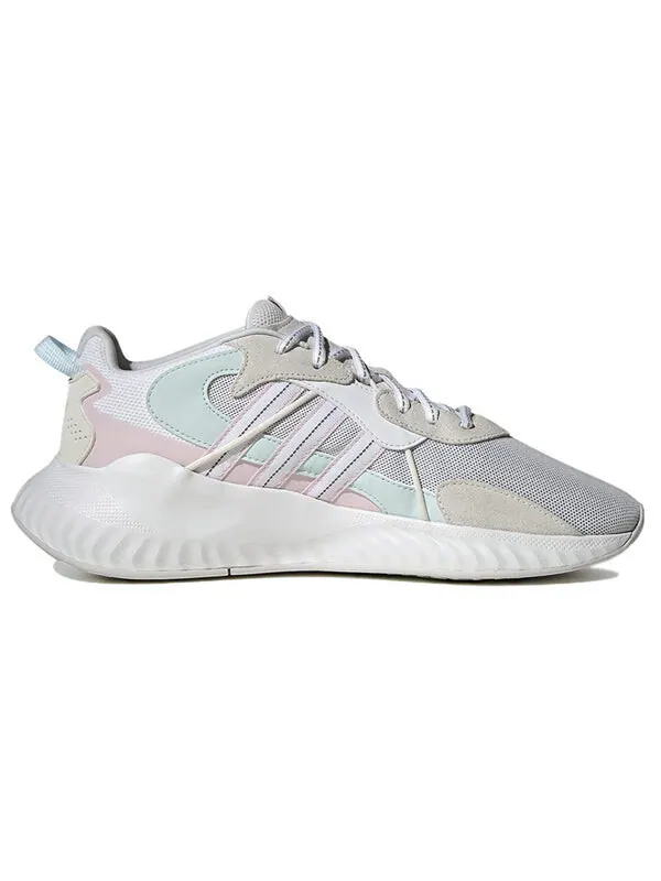 Кроссовки оригинальные туфли с высоким хвостом Adidas — изображение 2 из 4, белый бежевый серый