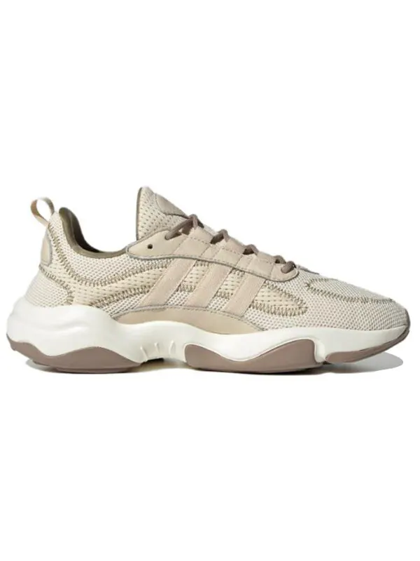 Кроссовки оригиналы haiwee Adidas — изображение 2 из 4, коричневый/бежевый
