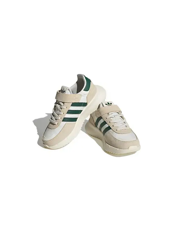 Кроссовки оригиналы ретро f2 Adidas — изображение 3 из 4, белый/коричневый/зеленый