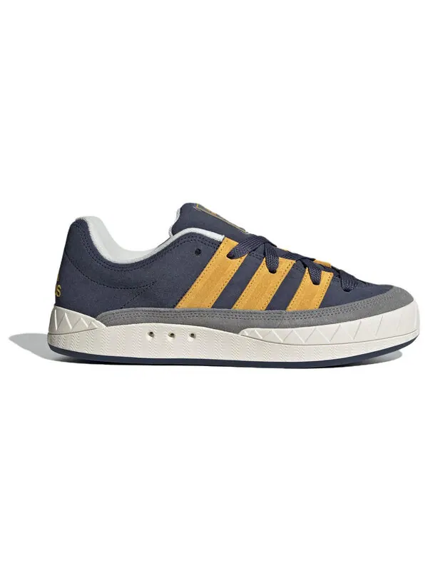 Кроссовки оригиналы adimatic Adidas — изображение 2 из 4, темно-синий/желтый