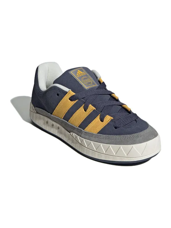 Кроссовки оригиналы adimatic Adidas — изображение 4 из 4, темно-синий/желтый
