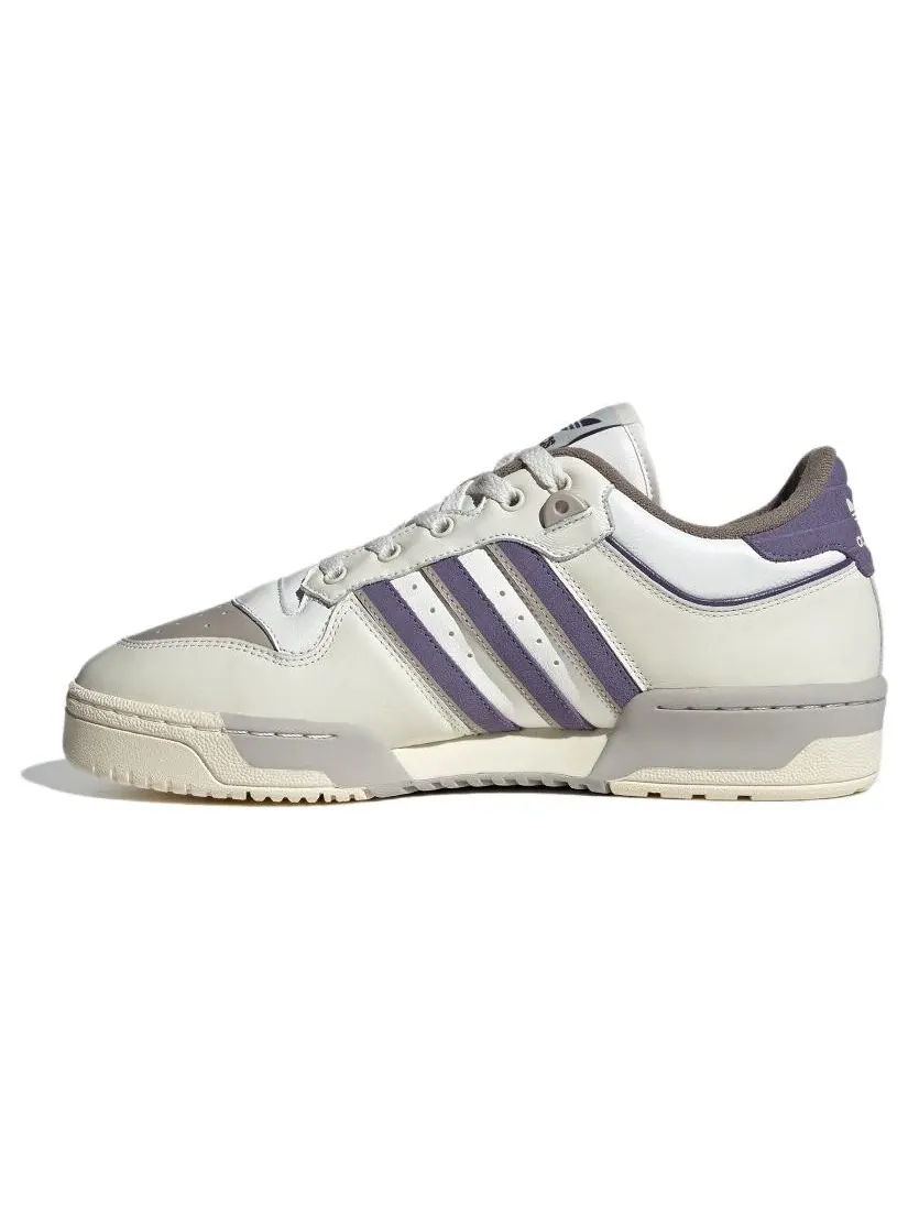 Кроссовки Adidas originals Rivalry Unisex — изображение 1 из 5, белый/фиолетовый