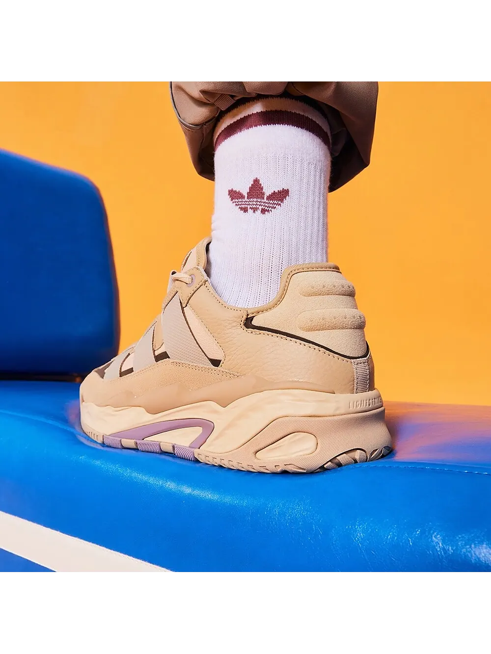 Кроссовки Adidas originals Niteball 1.0 Lifestyle Unisex — изображение 6 из 6, розовый