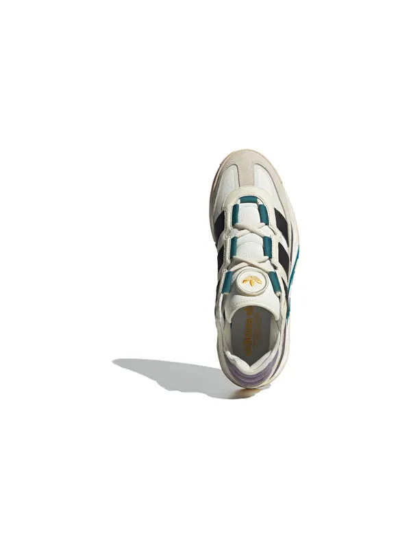 Кроссовки niteball 1.0 Adidas — изображение 3 из 4, бежевый/серый/зеленый