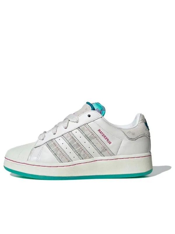Кроссовки x fefei ruan superstar xlg Adidas — изображение 1 из 4, белый/серый
