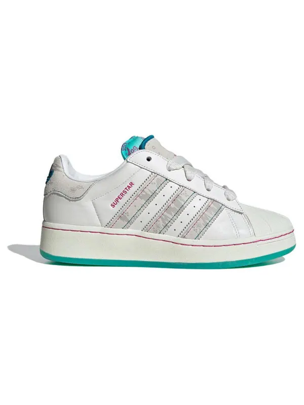 Кроссовки x fefei ruan superstar xlg Adidas — изображение 2 из 4, белый/серый