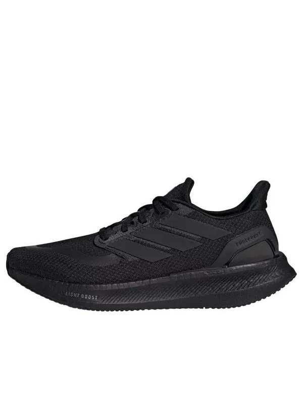 Кроссовки pureboost 5 'triple black' Adidas — изображение 1 из 4, черный/черный/черный