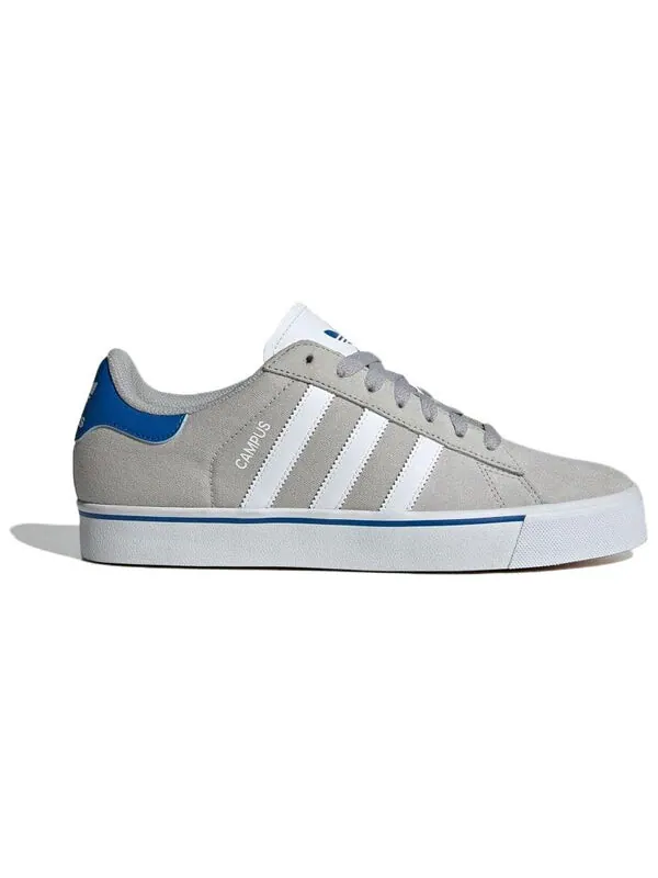 Кроссовки originals campus vulc 'grey bluebird' Adidas — изображение 2 из 4, серый/белый